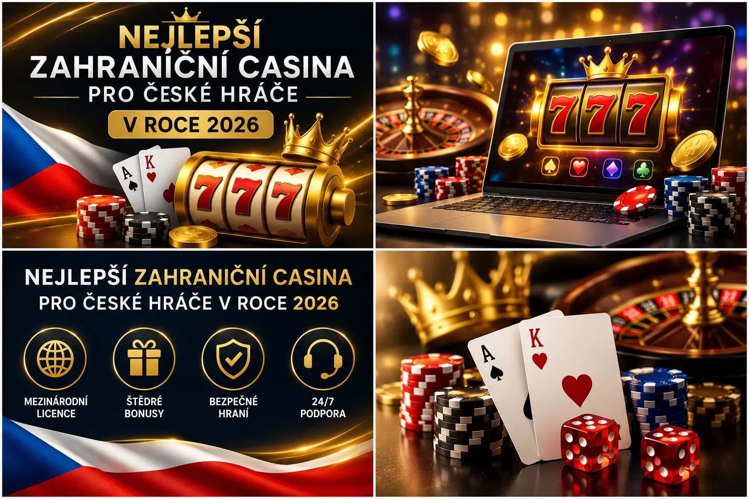 Mobilní srovnání casin s kontrolním seznamem